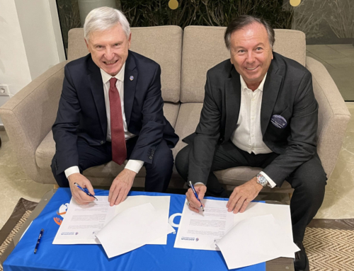 Firma del convenio de colaboración entre Asicotur y el Foro Internacional Turismo Maspalomas