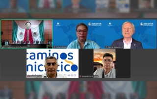 ASICOTUR presenta el proyecto Caminos Iniciáticos al Camino de Santiago en la Cámara de Diputados de México