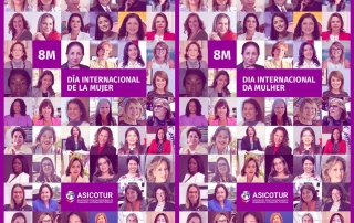 Mujeres de ASICOTUR en el Día Internacional de la Mujer 2026