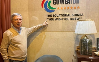 Visita del Presidente de ASICOTUR a Guineatur en Guinea Ecuatorial