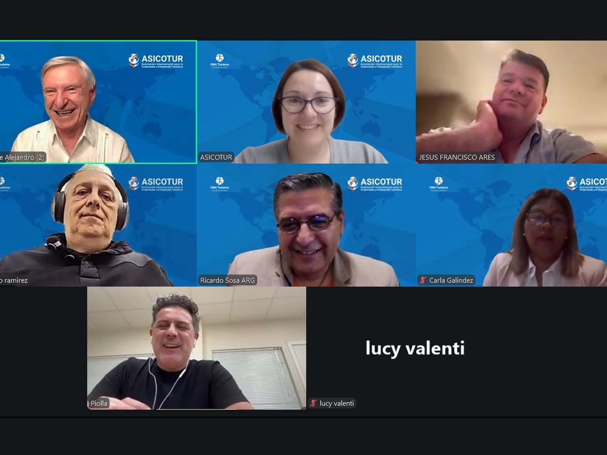 Reunión de la Junta Directiva de ASICOTUR con conexión entre Guinea Ecuatorial y Colombia