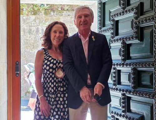 Visita de María Teresa Villarreal, delegada en Estados Unidos