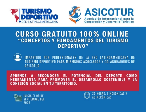 ASICOTUR y la Red Latinoamericana de Turismo Deportivo impulsan una nueva formación especializada
