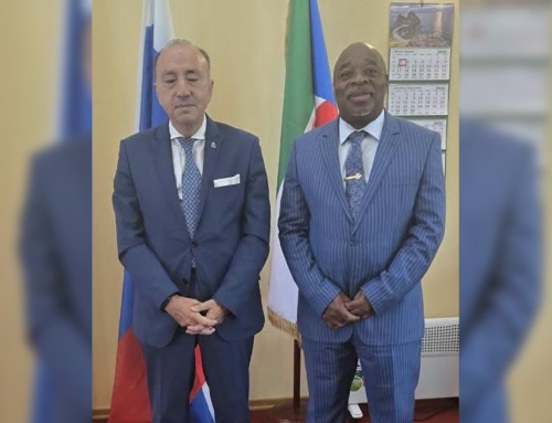 Encuentro con el Embajador de Guinea Ecuatorial en Rusia